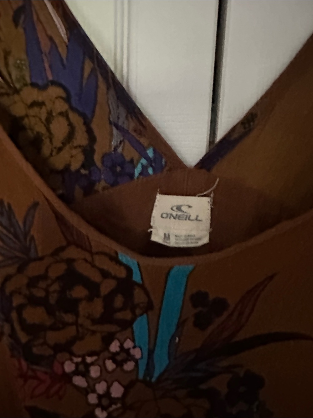 O’neil Women’s Floral V-Neck Dress - Picture 2 of 3
